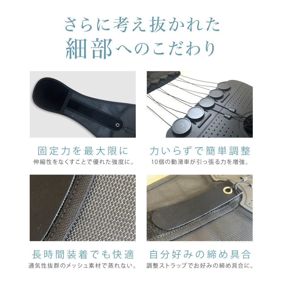 REBODY＋ リボディプラス 骨盤サポートベルト 試着のみ 骨盤サポートベルト – REBODY+